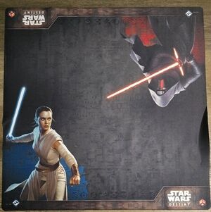 Star Wars Destiny Playmat with Rey and Kylo Ren